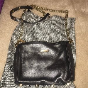 Never worn Rebecca mink off crossbody purse